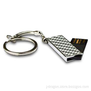 Fashionable Swivel USB Flash Drive with High-speed UDP Chips, Suitable for Promotional Gifts